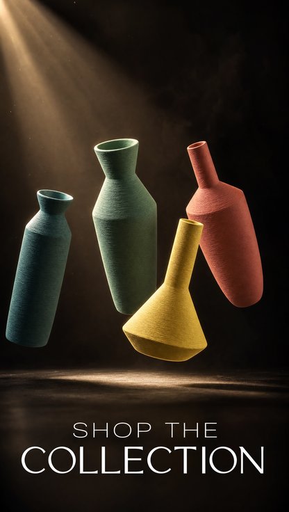 Nordic Minimalist Ceramic Vase for Home Decor