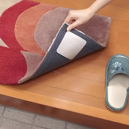 4pcs Non-slip Self-adhesive Floor Mat Stickers